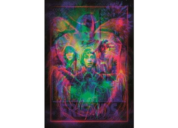Clementoni - Puzzel - Stranger Things - Morphing Collection - The Upside Down - Puzzel met RGB verlichting en morphing effect - 520 stukjes