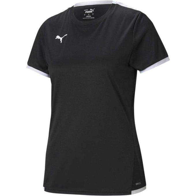Puma Dames Team Liga Shirt (Zwart)