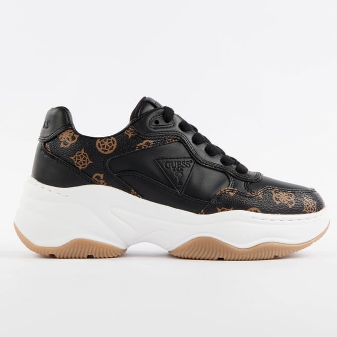 Guess Hapyy3 Schoenen Zwart EU 38 Vrouw
