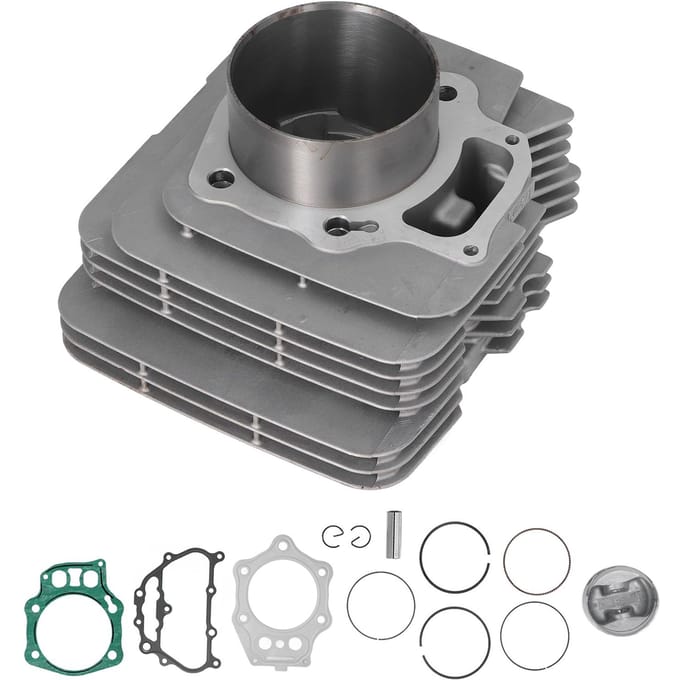 Cilinder Zuiger Bovenkant Revisiekit Aluminiumlegering Vervanging voor TRX500FM FE Fourtrax Foreman 4x4 S ES 2005‑2011