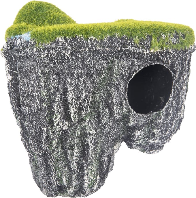 Flamingo Krag - Decoratie Vis - Ad Rots Krag Grijs M 17,5x11x18cm - 1st - 130244 - 1st