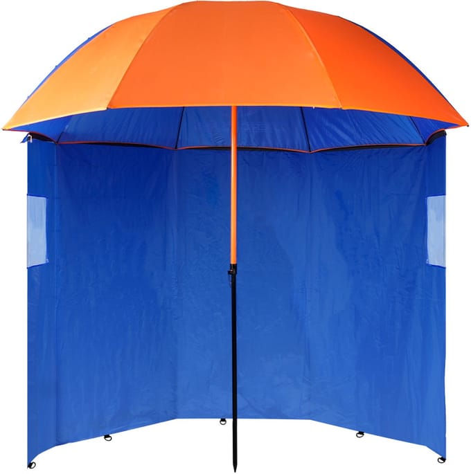 Colmic Beach Paraplu 2.50m Met Tent - Visparaplu