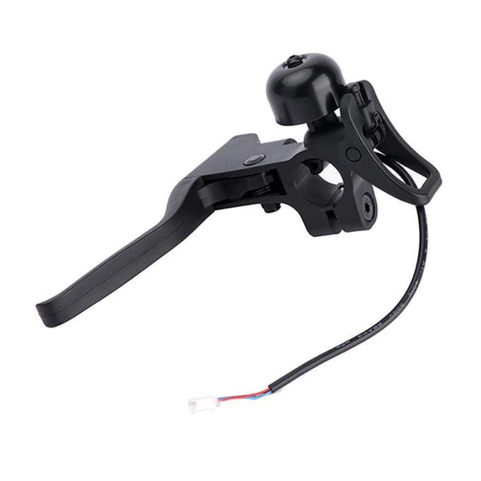 Levier de frein pour Scooter électrique, avec klaxon, pièces de rechange compatibles avec le Scooter électrique Xiaomi 4 noir