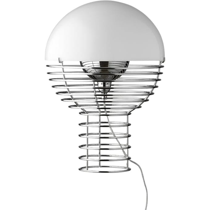 Verpan - Wire Tafellamp - wit - Ø40 cm - meerkleurig