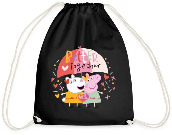Peppa Pig En Suzy Sheep Better Together Gymtas