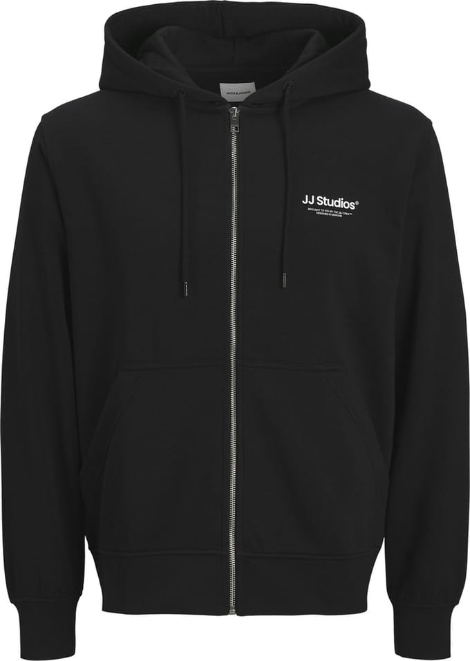 JACK&JONES PLUS - JJESOHO SWEAT ZIP HOOD NOOS PLS - Heren - Vesten