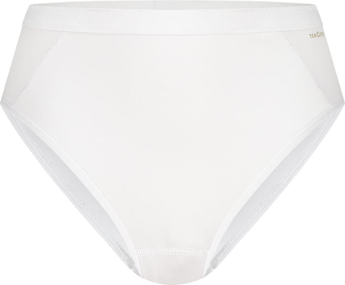 Ten Cate Basics organic cotton stretch high leg shape wit voor Dames | Maat M