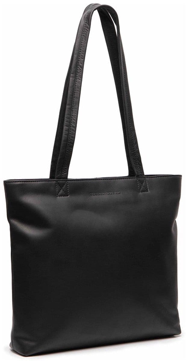 The Chesterfield Brand Alveron Waxed Pull Up Shopper - Zwart