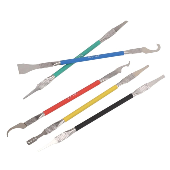 Elektronica Openings Wrikker Spudger Gereedschap Reparatiekit 5 in 1 Professioneel BST?70 PCB Moederbord gray
