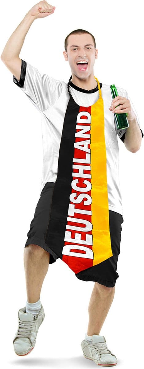 Stropdas XXL Duitsland Voetbal
