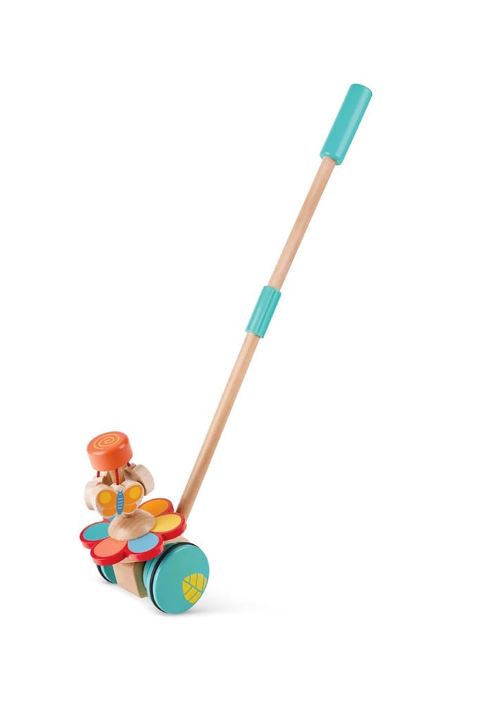 Hape Dansende Vlinders Loopwagen - Trekloper voor peuters vanaf 12 maanden