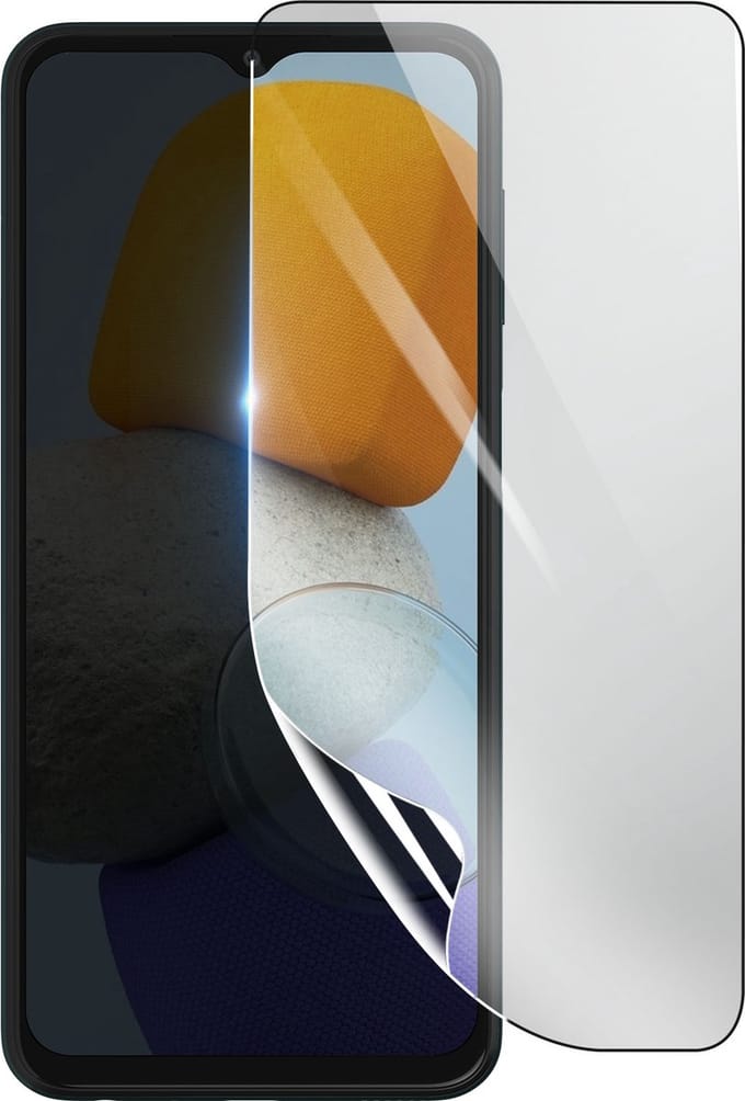 3mk, Geschikt voor Samsung Galaxy M23, Schokbestendige Hydrogel Screenprotector, Transparant