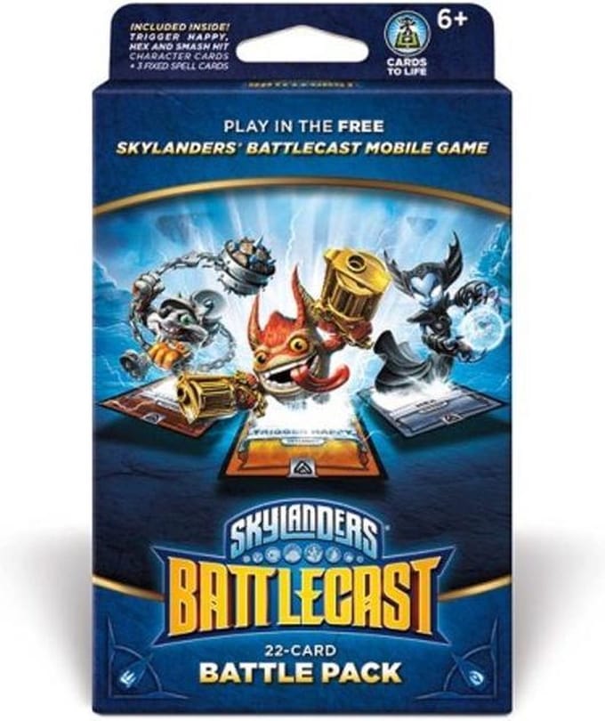 Skylanders Battlecast Game - Battle Pack B - 22 kaarten