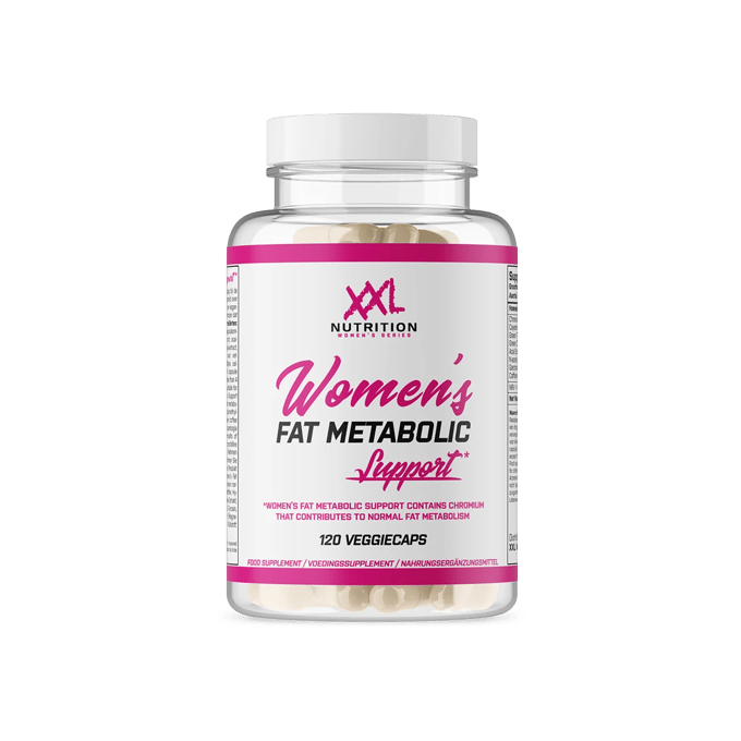 XXL Nutrition - Women’s Fat Metabolic Support - Fatburner - 120 Veggiecaps
