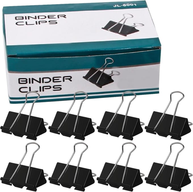 Solidchoice - Set van 24 Multifunctionele Documentclips