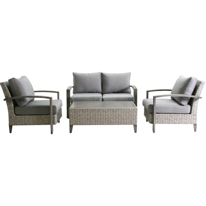 Intergard Aluminium loungeset Bradley 4 personen
