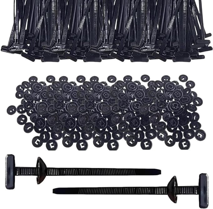 SolidKeus - 100 Stuks Nylon Kabelbinders voor Meerdere Toepassingen
