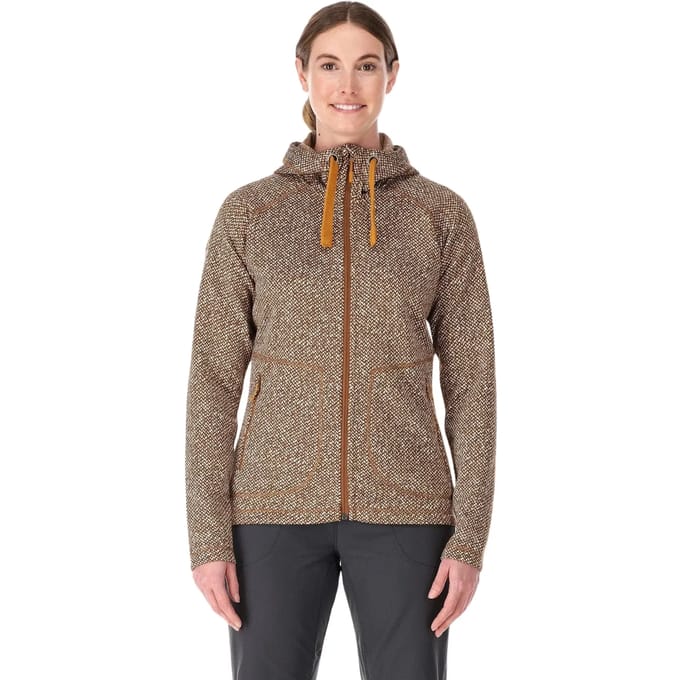 Dames fleece met capuchon Rab Amy