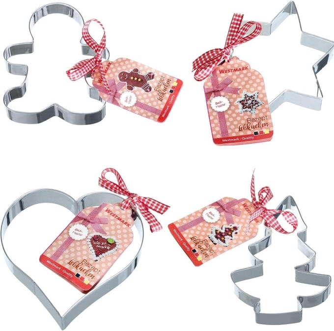Westmark Koekjesvormpje Set »Peperkoek«, 4 stuks, 351022E6