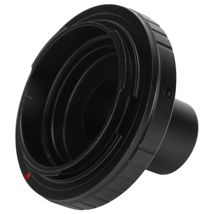 23.2mm Microscoop T Mount Verlengbuis T2 Mount Adapterring voor Pentax K Mount Camera black