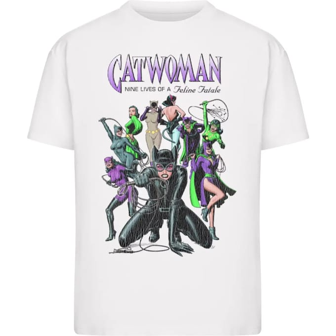 Merchcode T-shirt Catwomen Feline Fatale Tee MC1271