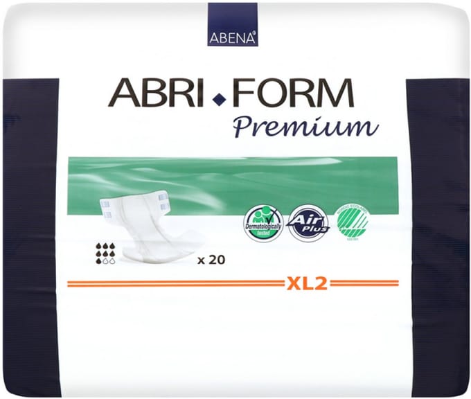 Abena Slip Premium 2 XL - 4 pakken van 20 stuks