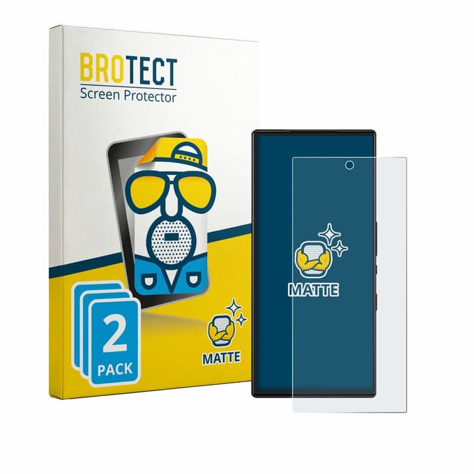 BROTECT - Screenprotector voor ZTE Nubia Red Magic 9 Pro - Folie Beschermfolie matte 2 Stuks