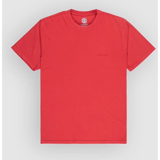 Element Lowcase Pigment T-Shirt rood
