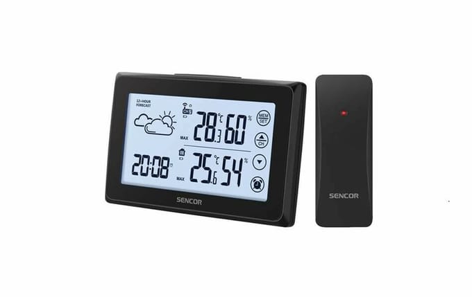 Station météo avec capteur sans fil - Sencor - SWS 2850