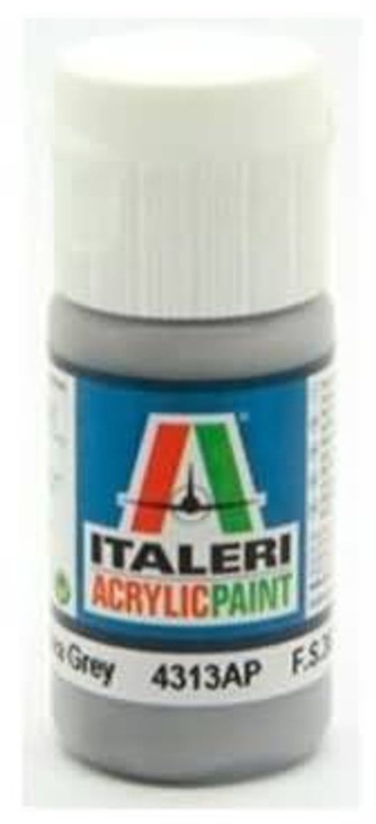 Italeri 4313ap - Flat Medium Sea Grey - Modelbouwverf Acryl