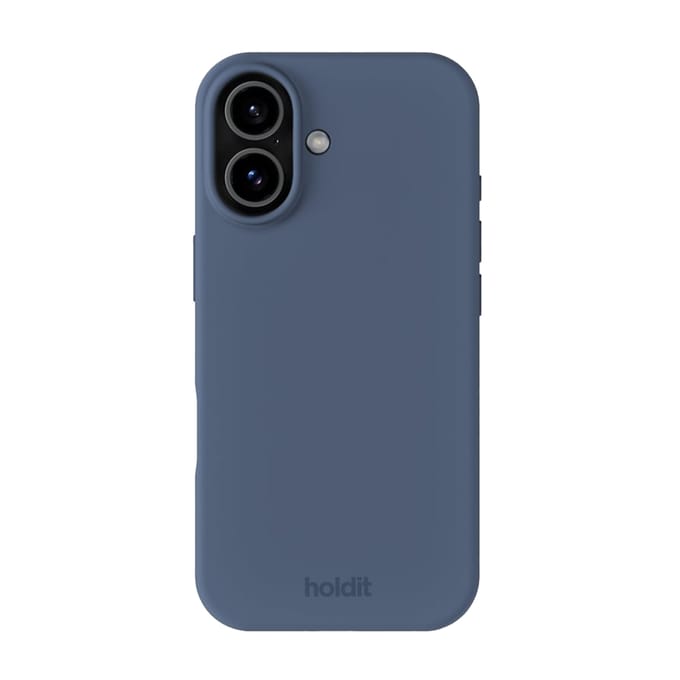 Holdit Silicone Case geschikt voor Apple iPhone 17 - Pacific Blue