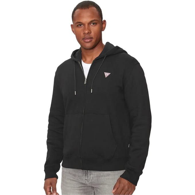 Guess herensweatshirt met driehoekspatroon G