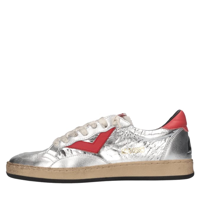 4b12 Silver Sneakers
