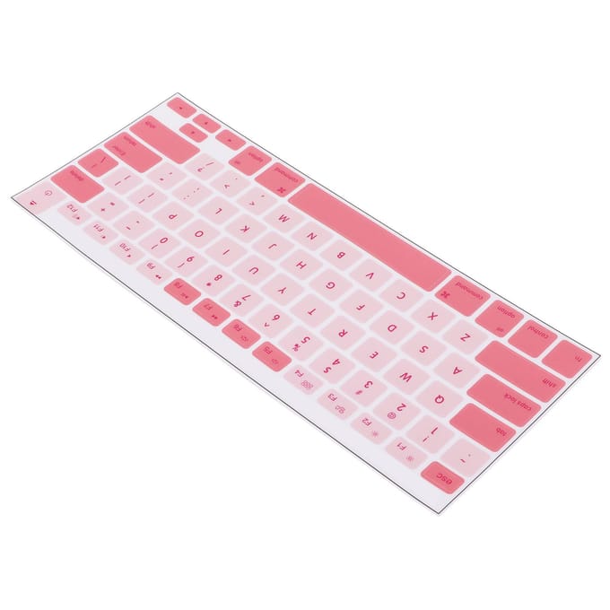 Universele Toetsenbordstickers Vervanging PVC Engelse Toetsenbordsticker voor IOS A1466 A1278 A1298 white