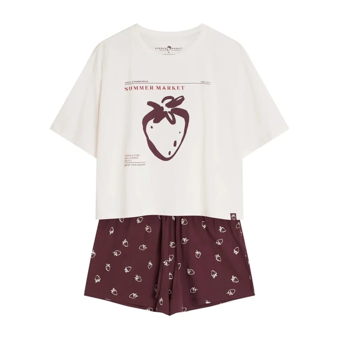 Katoenen pyjama vrouw Henderson Evika