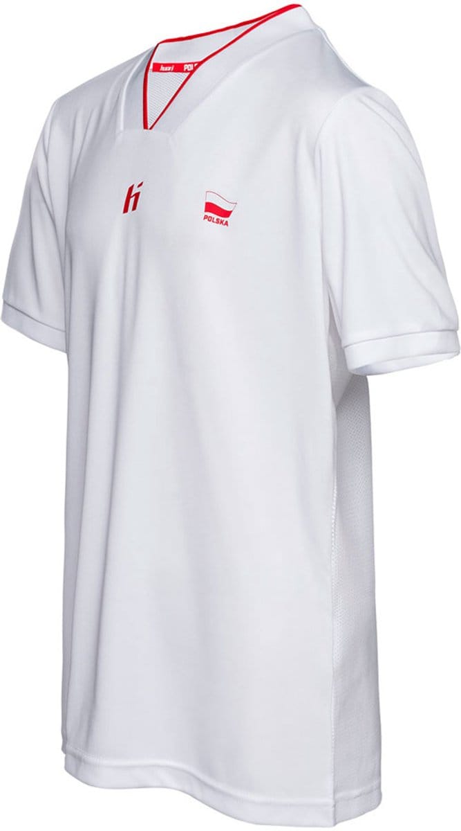 Huari Polska Junior T-shirt Met Korte Mouwen Wit 164 cm Kinderen