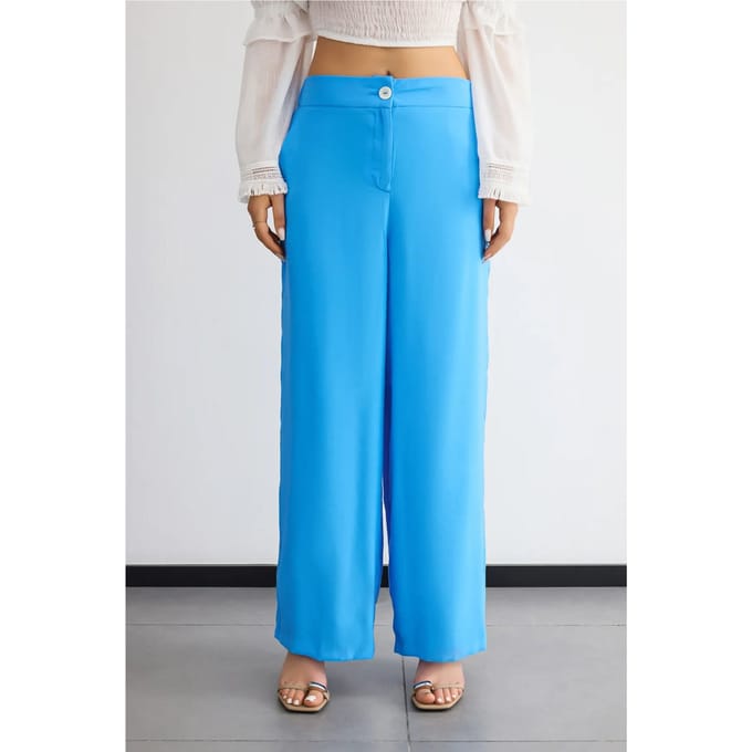 Hoge Taille Wijde Pantalons