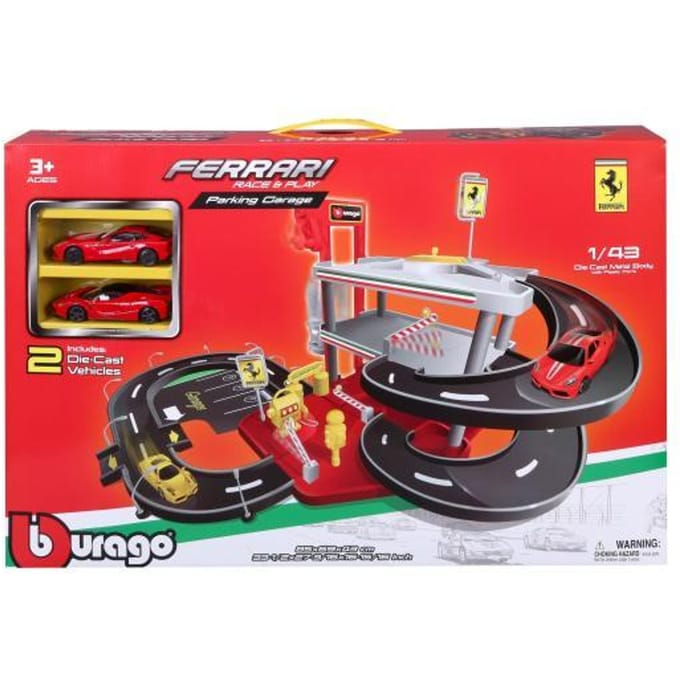 Bburago Ferrari Parking Garage Garages