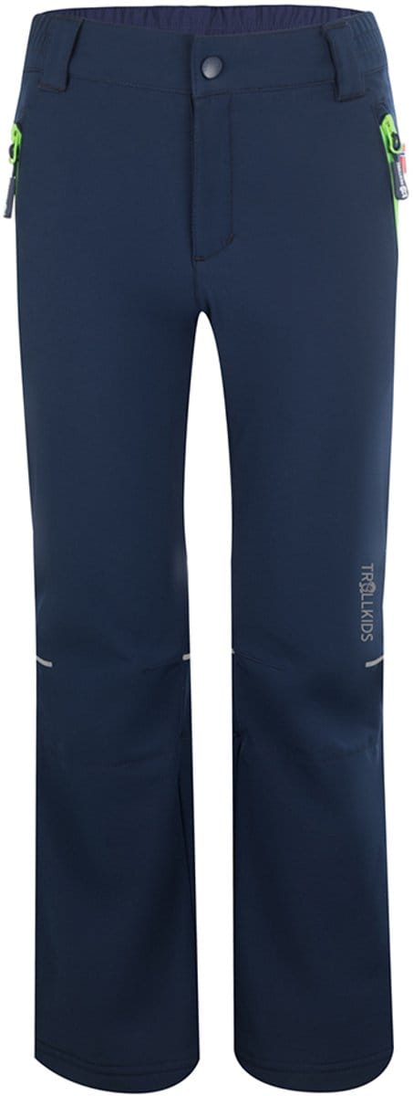 Trollkids Hemsedal Softshell Broek Blauw 140 cm Kinderen