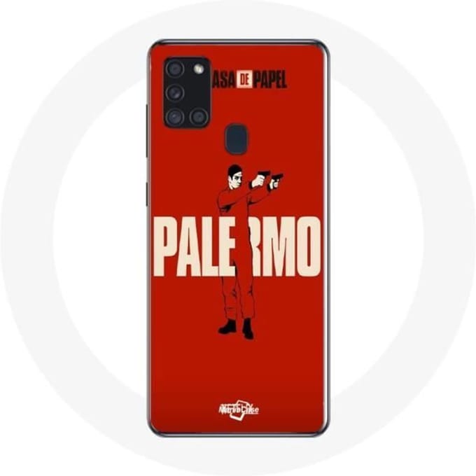 Coque Samsung Galaxy A21S La casa de papel Palermo dessin