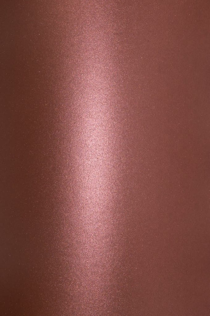 Netuno - bordeaux metallic papier - A4 - 21 x 29,7 cm - 20 vellen - 250 gram - Aster Metallic Dark Red