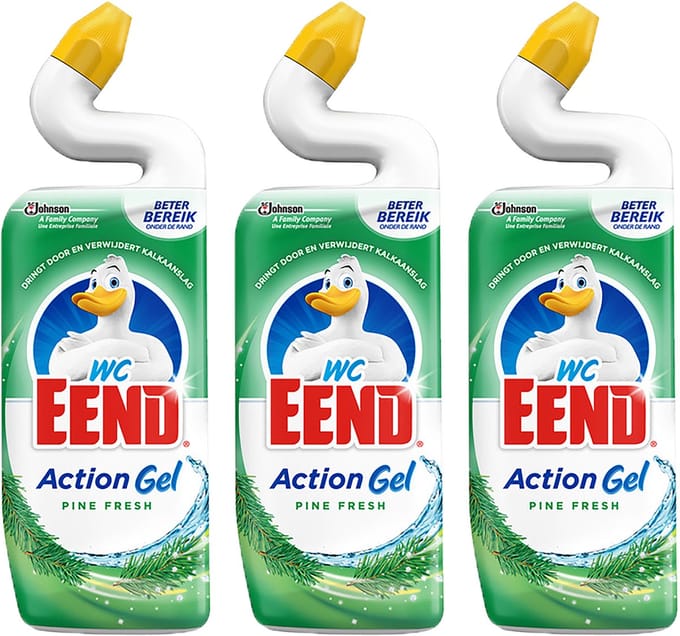 Wc Eend Pine toilet reiniger 3 x 750ml