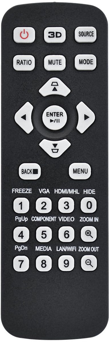 Universele Acer beamer afstandsbediening – Remote Control – Zwart
