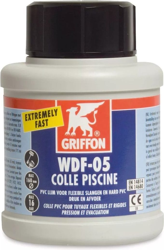 Griffon PVC lijm - Type WDF-05 - 0,5 liter