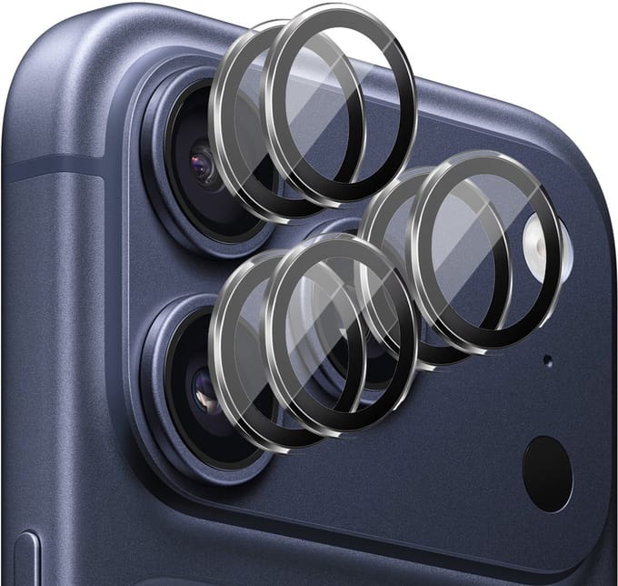 Camera Screenprotector geschikt voor iPhone 17 Pro - 2x Volledig Dekkend Glas Screen Protector