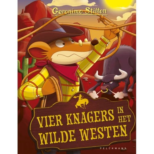 Vier Knagers In Het Wilde Westen - Geronimo Stilton - Geronimo Stilton