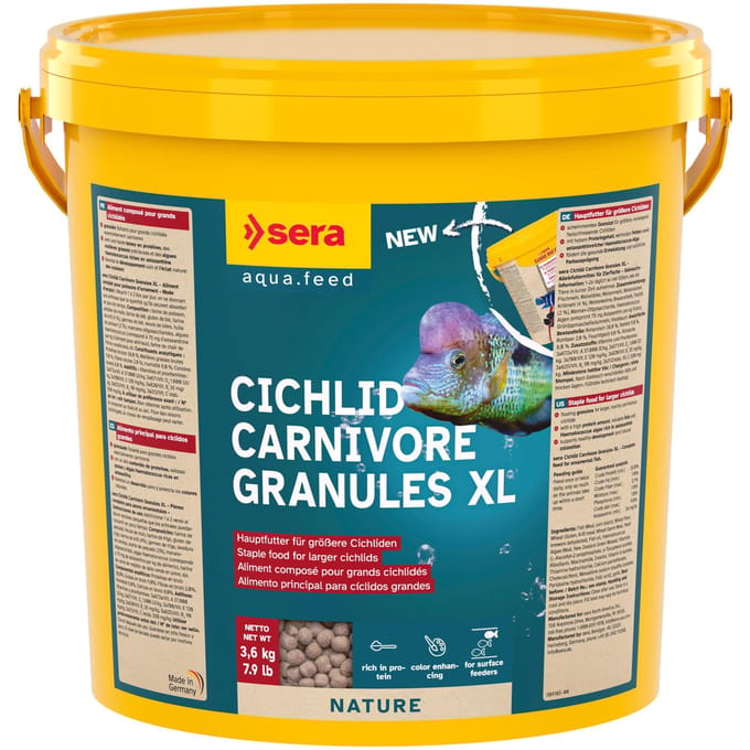 sera Cichlid Red XL Nature Granulaatvoer - 10 L