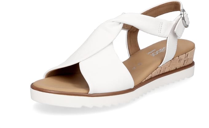 Gabor 751.1 Sandalen - Dames - Wit - Maat 40,5
