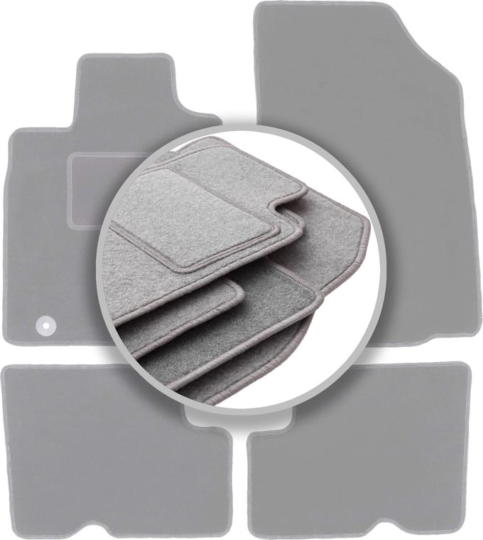 Grijze automatten voor: Dacia Sandero I hatchback, Stepway (2008-2013)