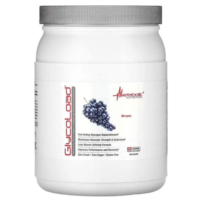 Metabolic Nutrition, GlycoRod, Raisin, 600g